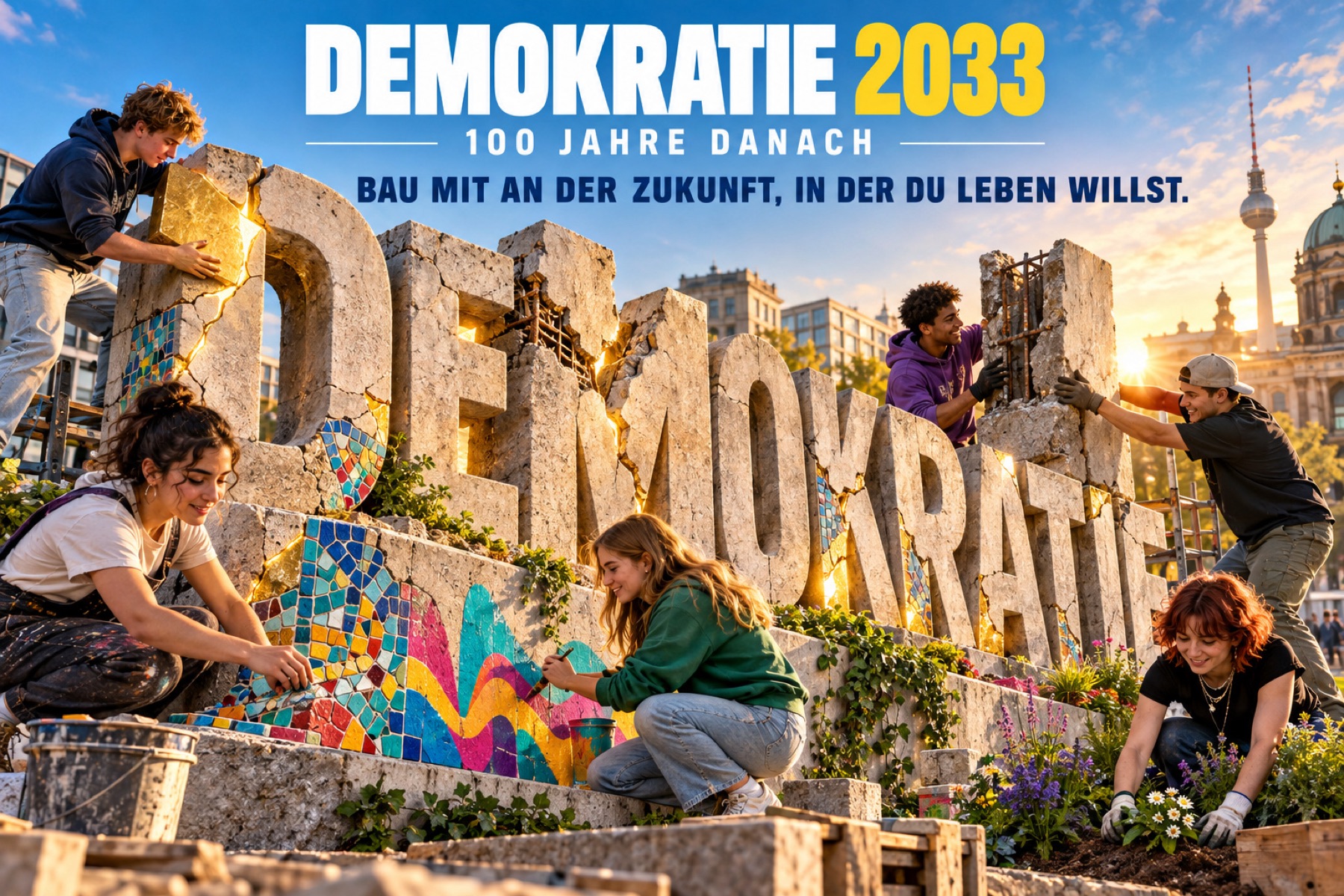 Demokratie ist Baustelle